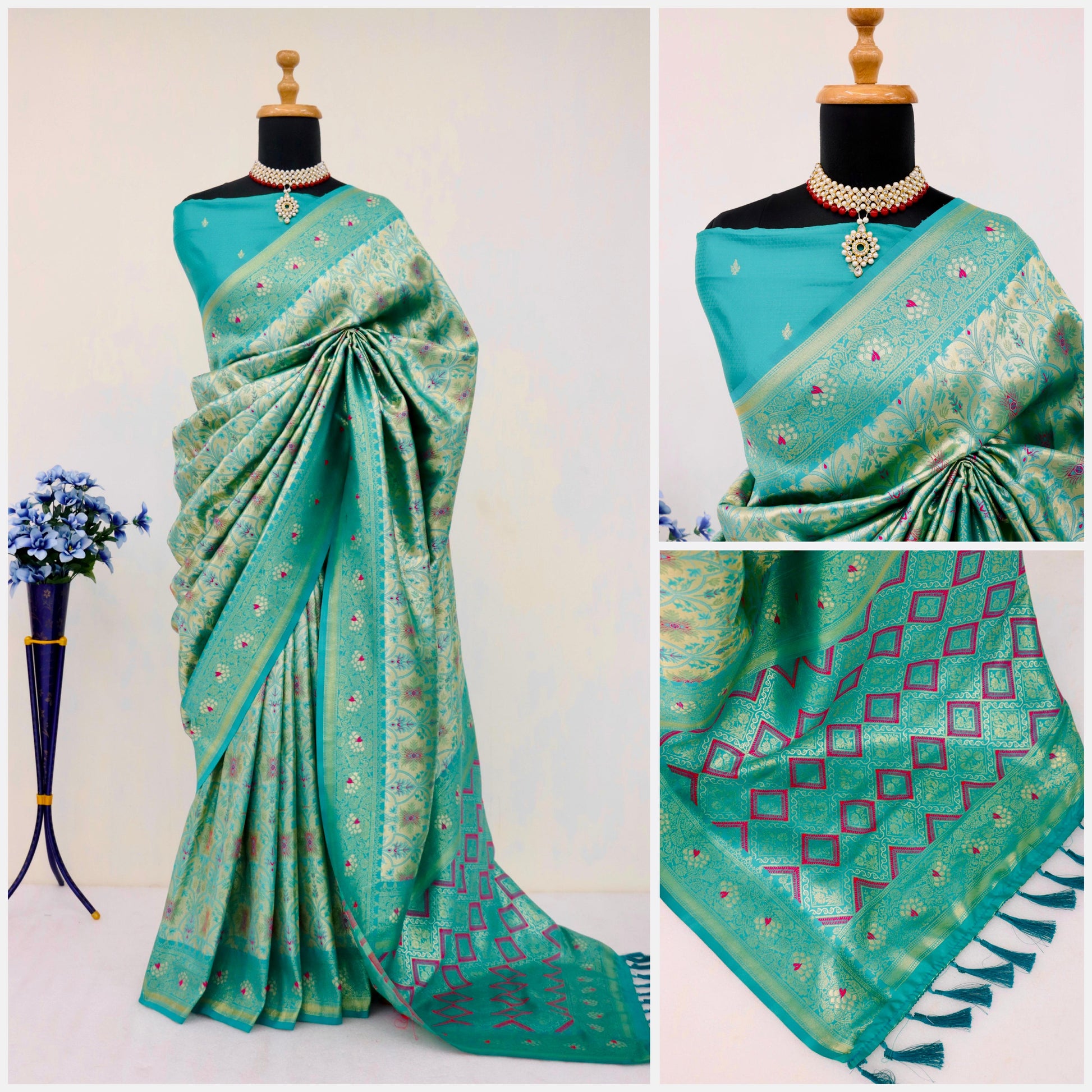 Pure Luxury Banarasi Silk Saree