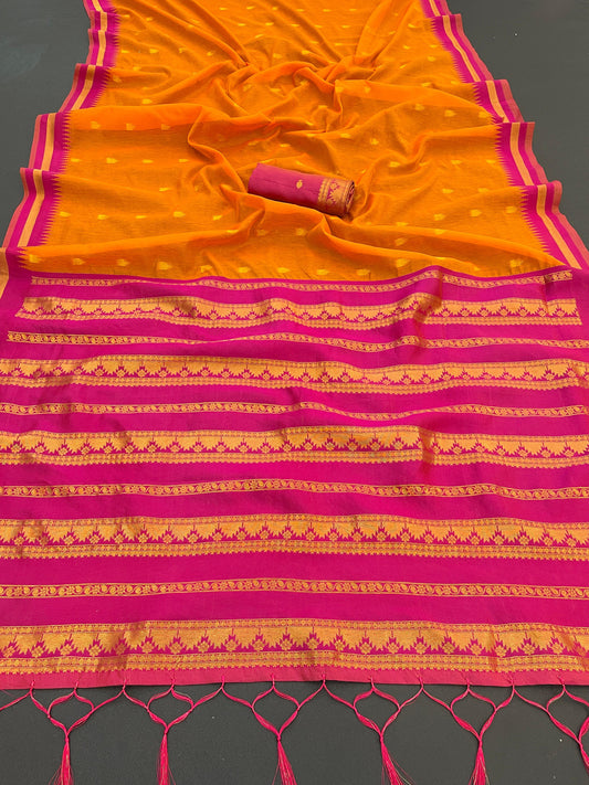 Kalyani Cotton Silk Saree