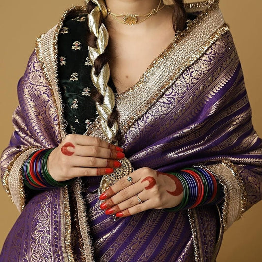 Aarti Ravi mam inspired warm silk saree