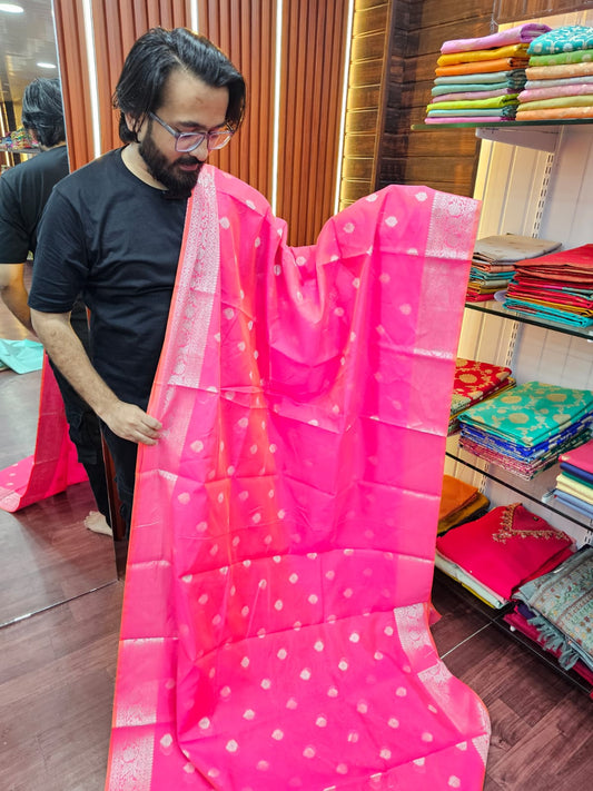 Traditional Banarasi Soft Silk Saree