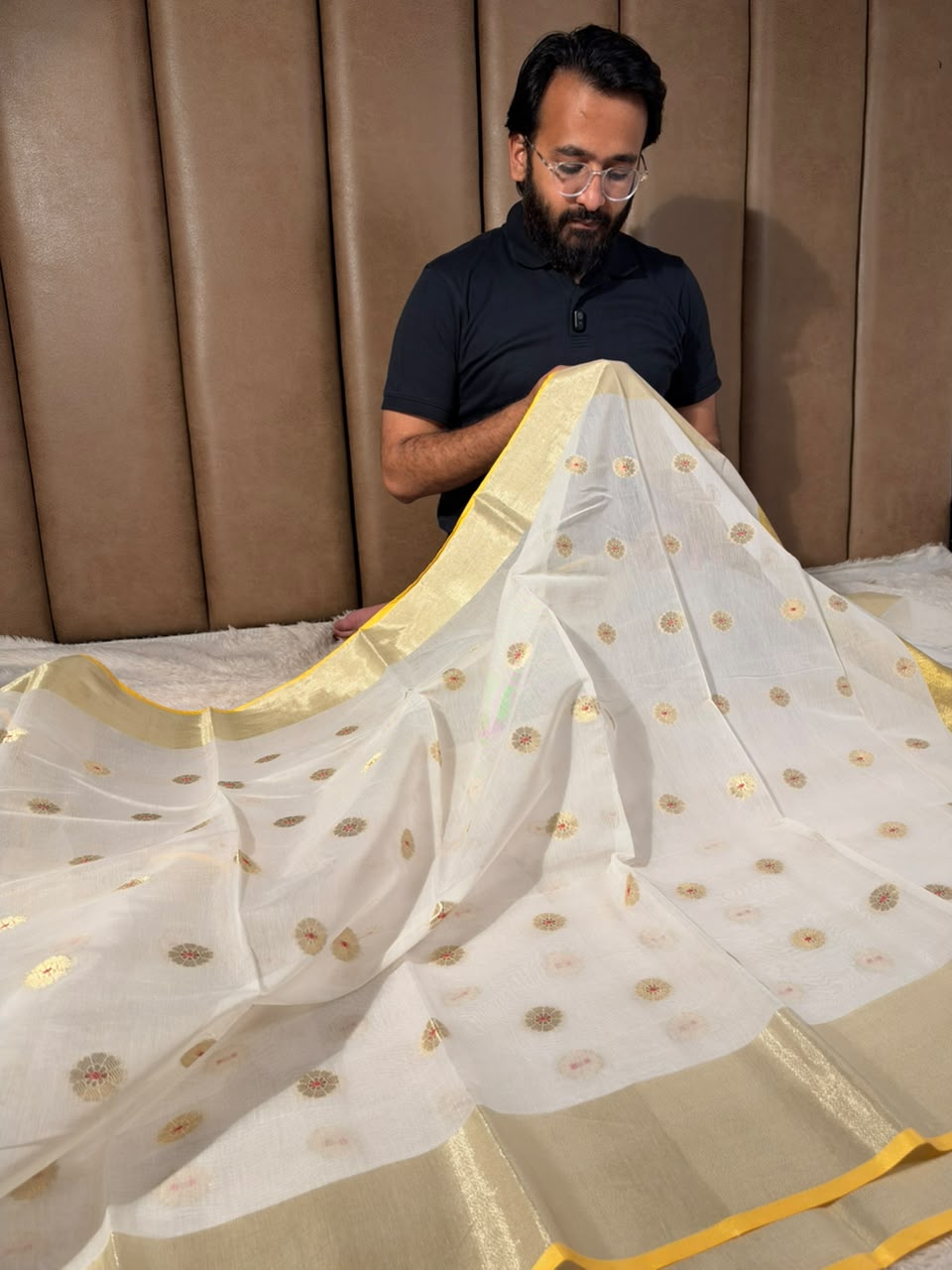 Nita Ma’am Inspired Soft Cotton Silk Saree