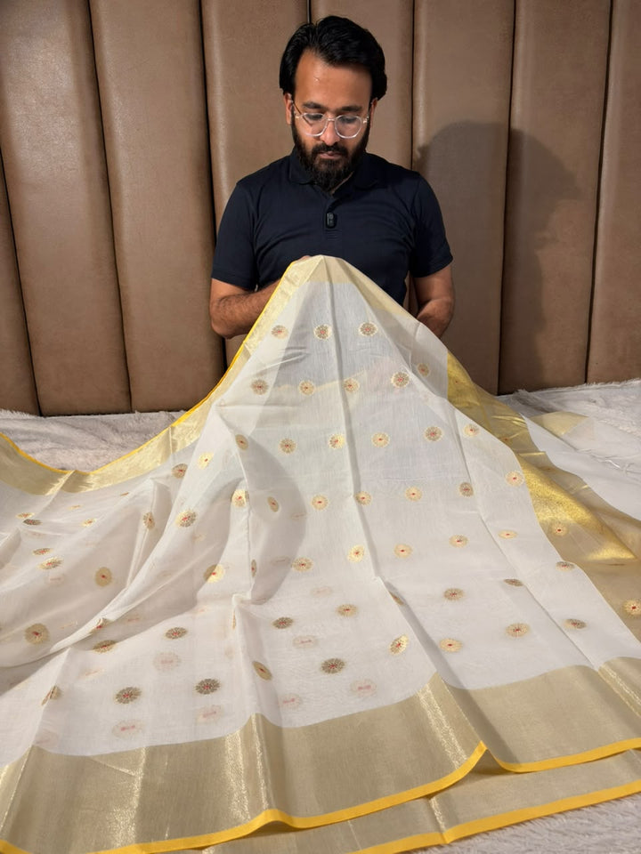 Nita Ma’am Inspired Soft Cotton Silk Saree