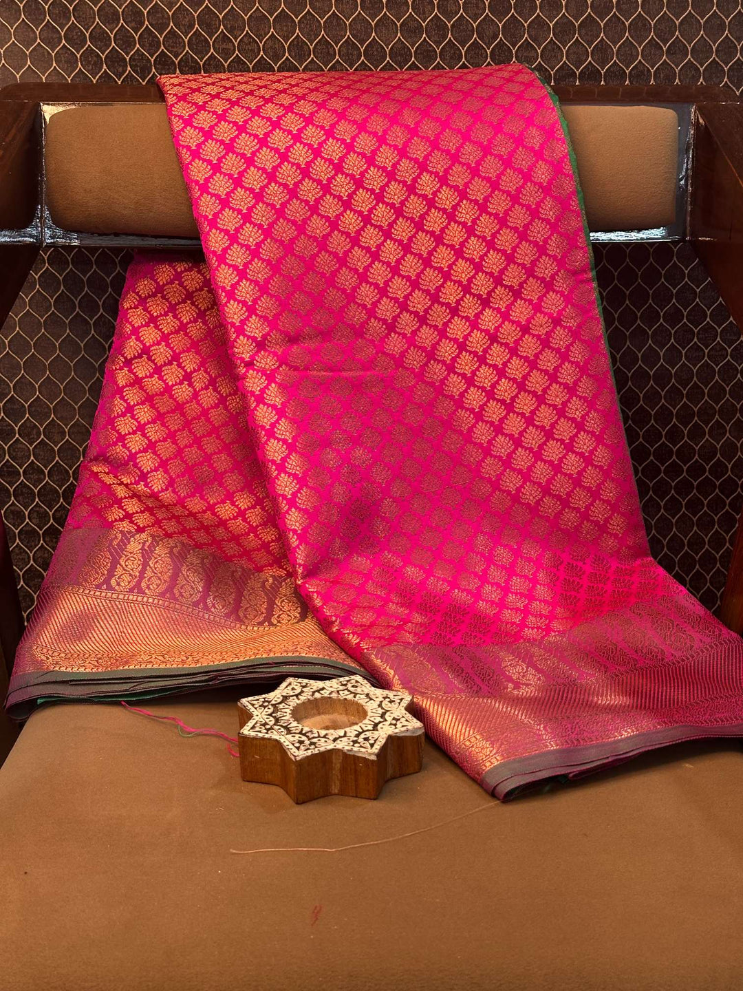 Handpicked Softsilk Heritage Banarasi Saree
