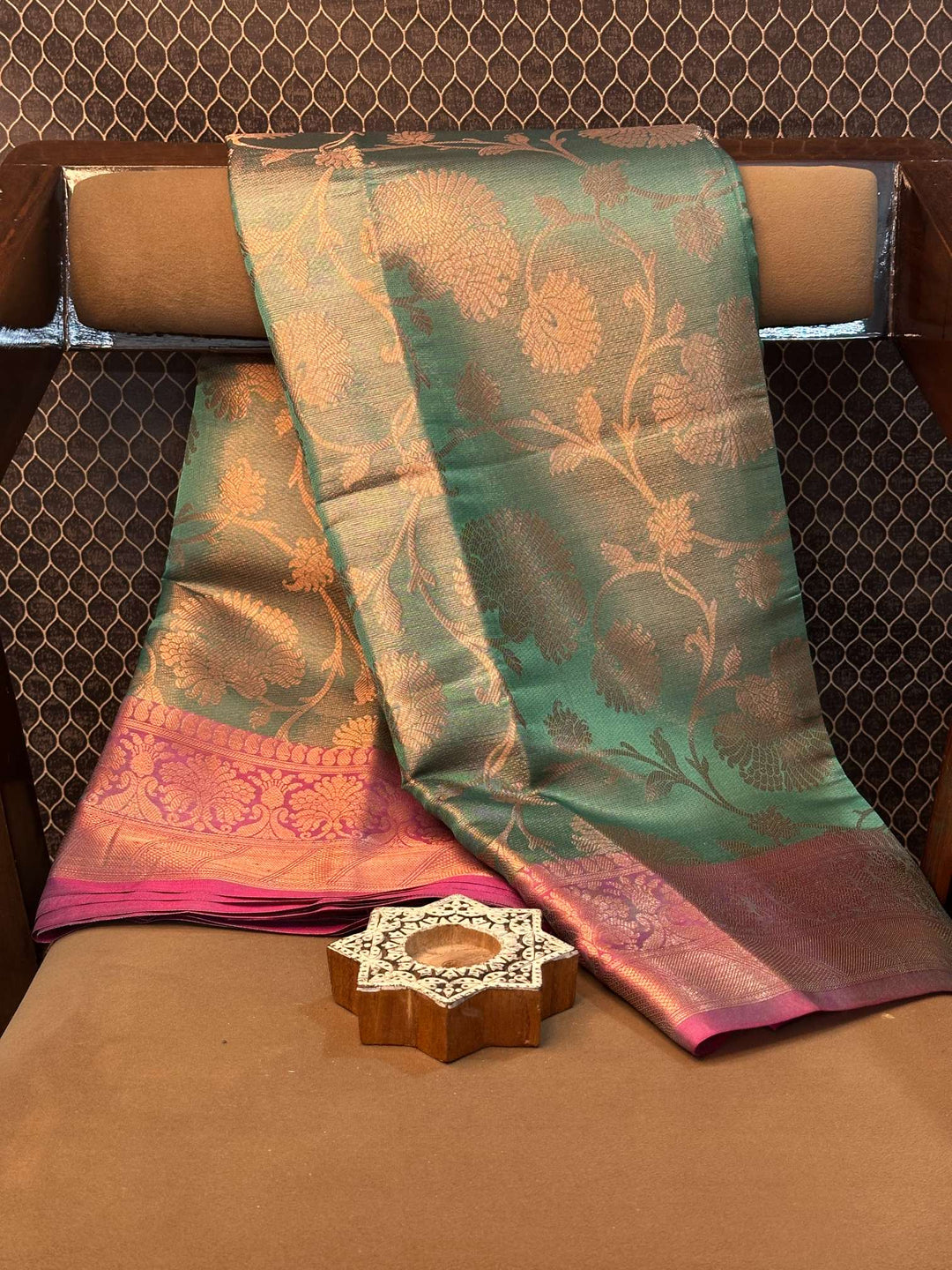 Handpicked Softsilk Heritage Banarasi Saree