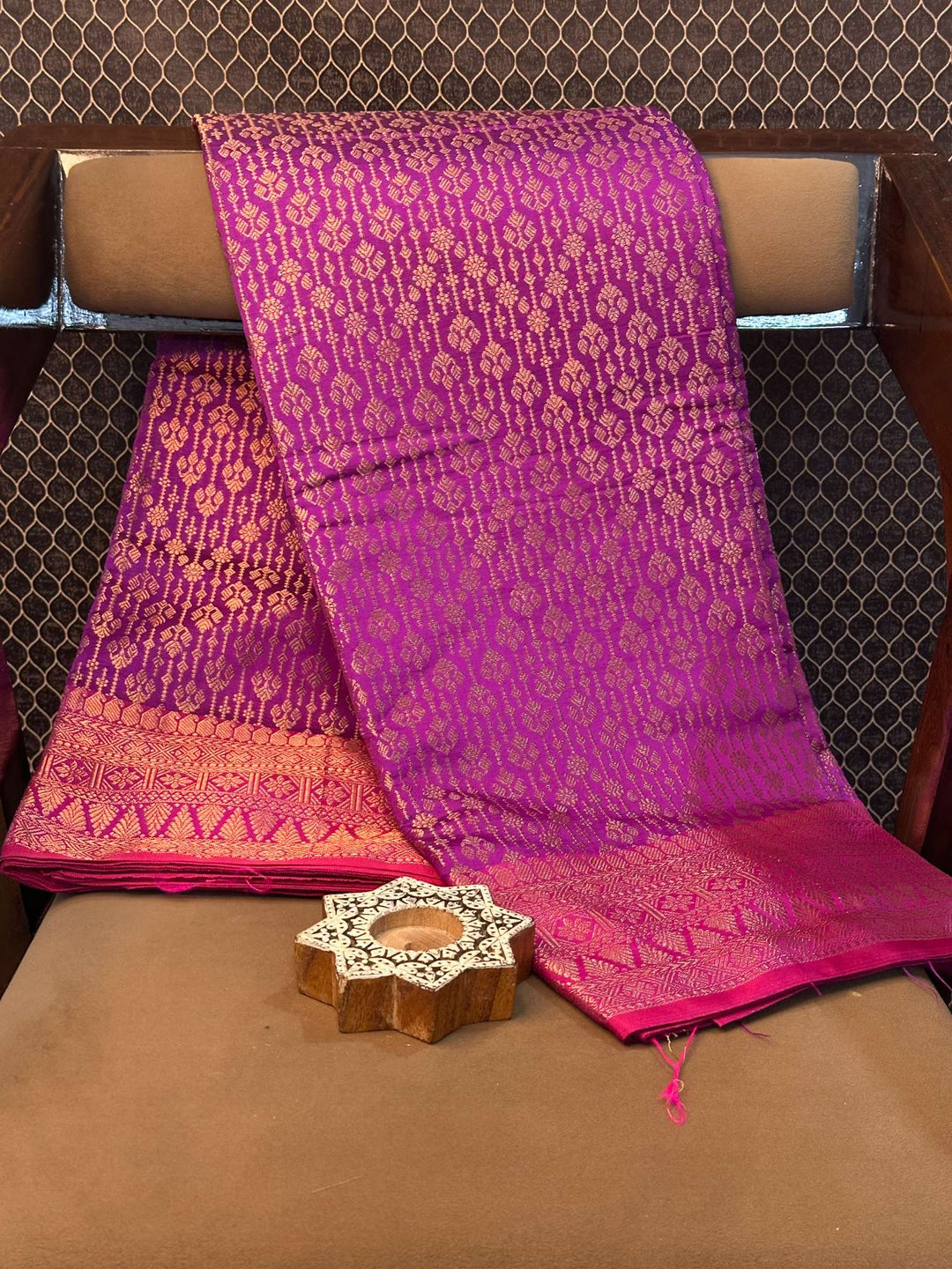 Handpicked Softsilk Heritage Banarasi Saree