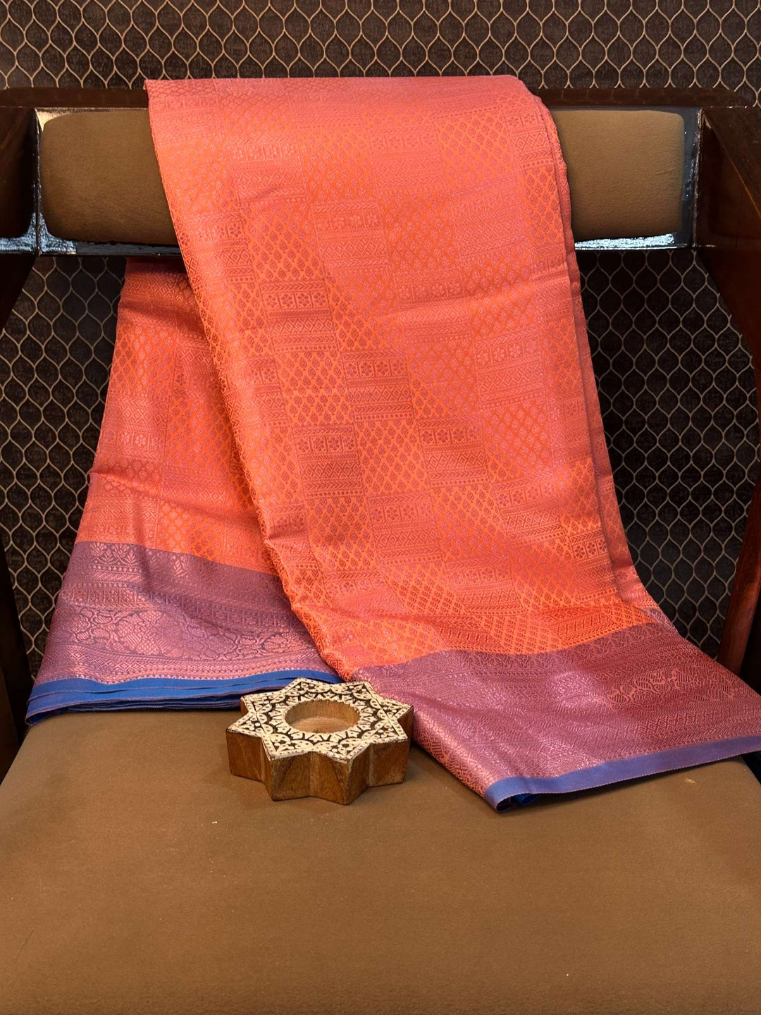 Eccentric zari weave Softsilk Banarasi saree