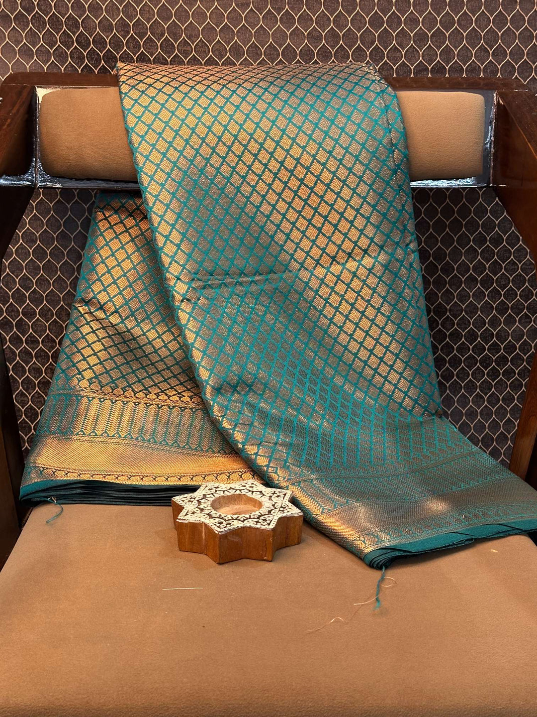 Eccentric zari weave Softsilk Banarasi saree
