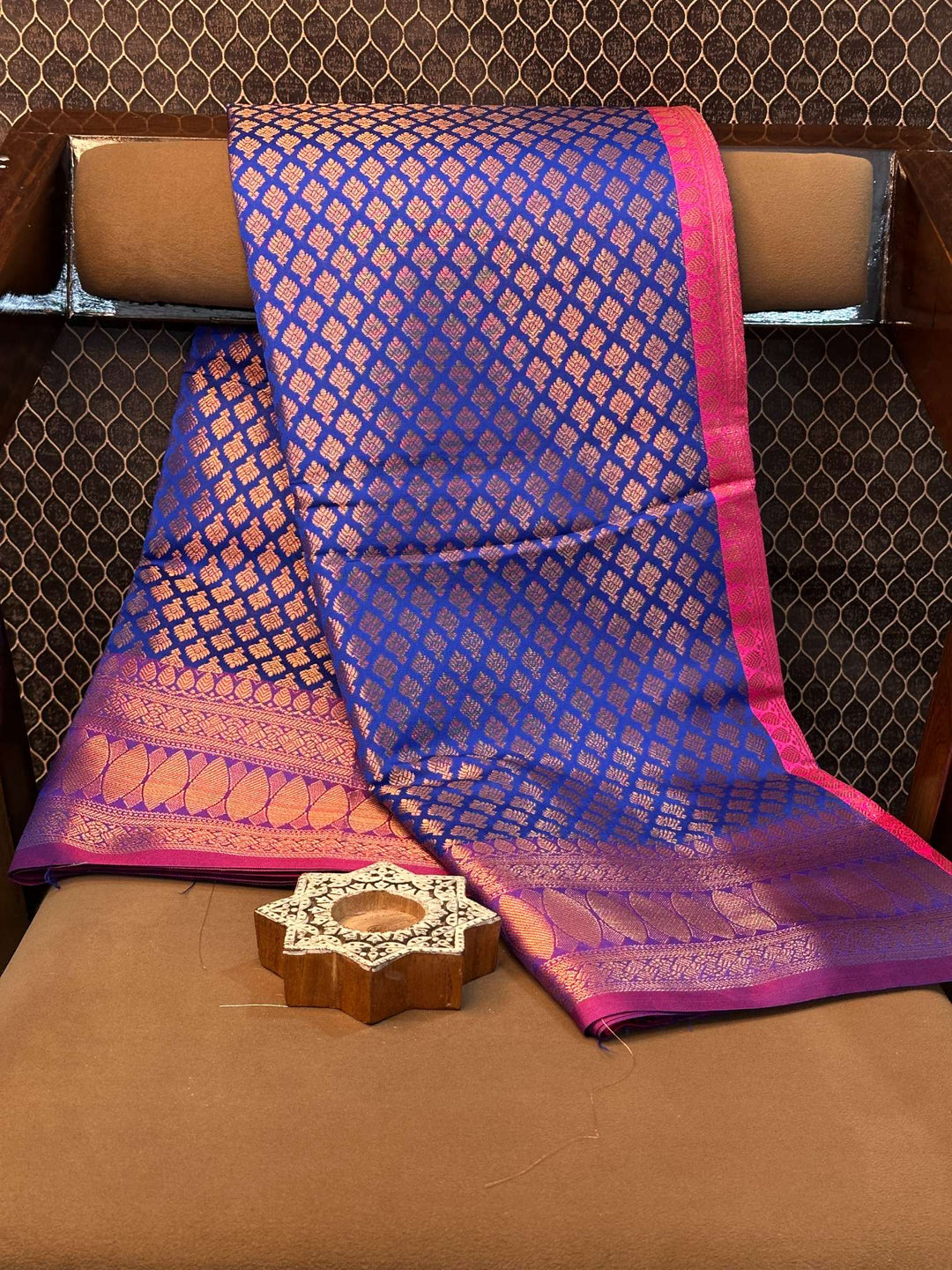 Handpicked Softsilk Heritage Banarasi Saree