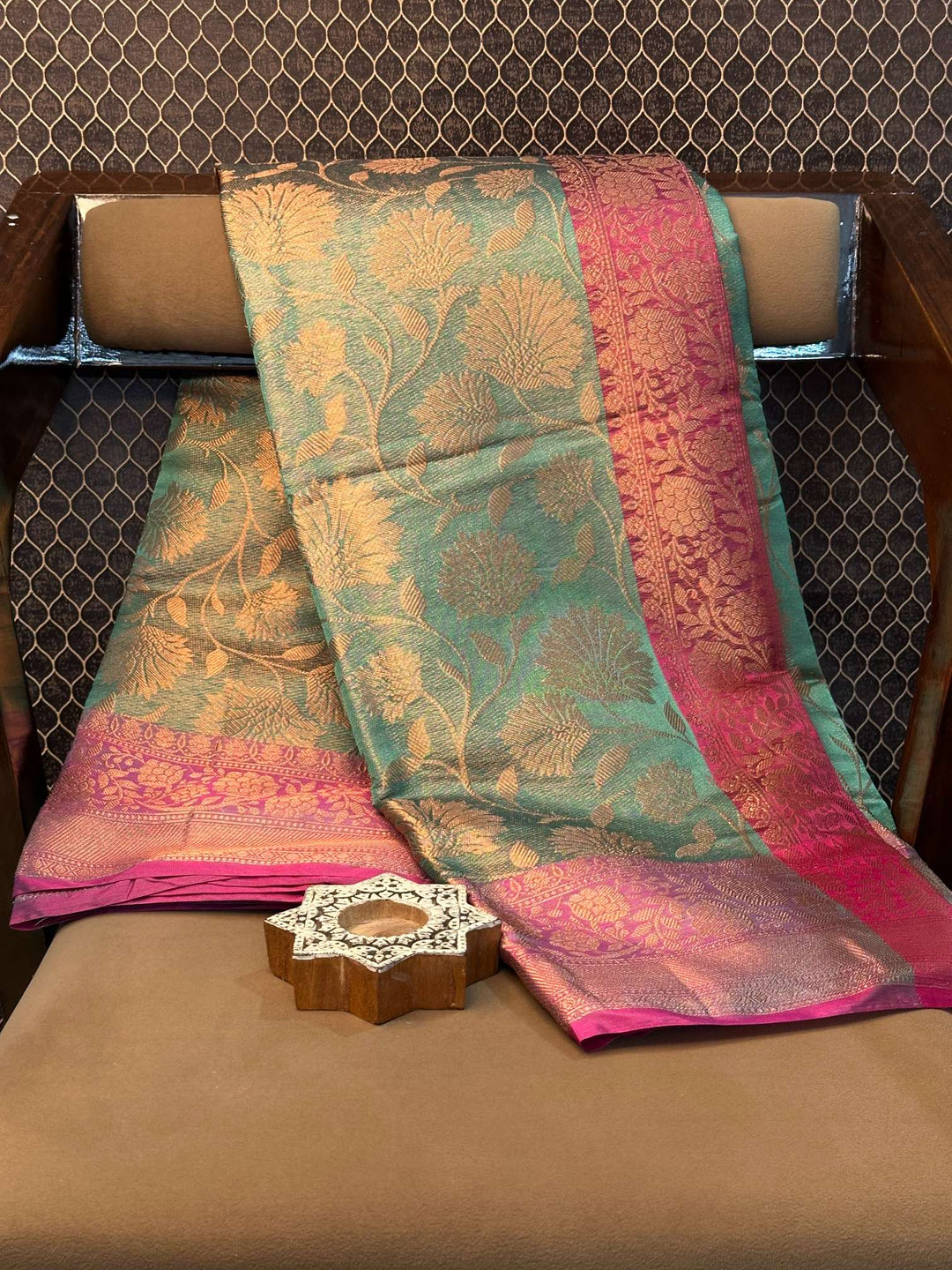 Handpicked Softsilk Heritage Banarasi Saree