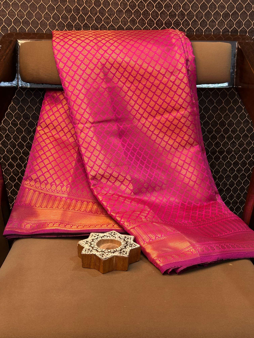 Handpicked Softsilk Heritage Banarasi Saree