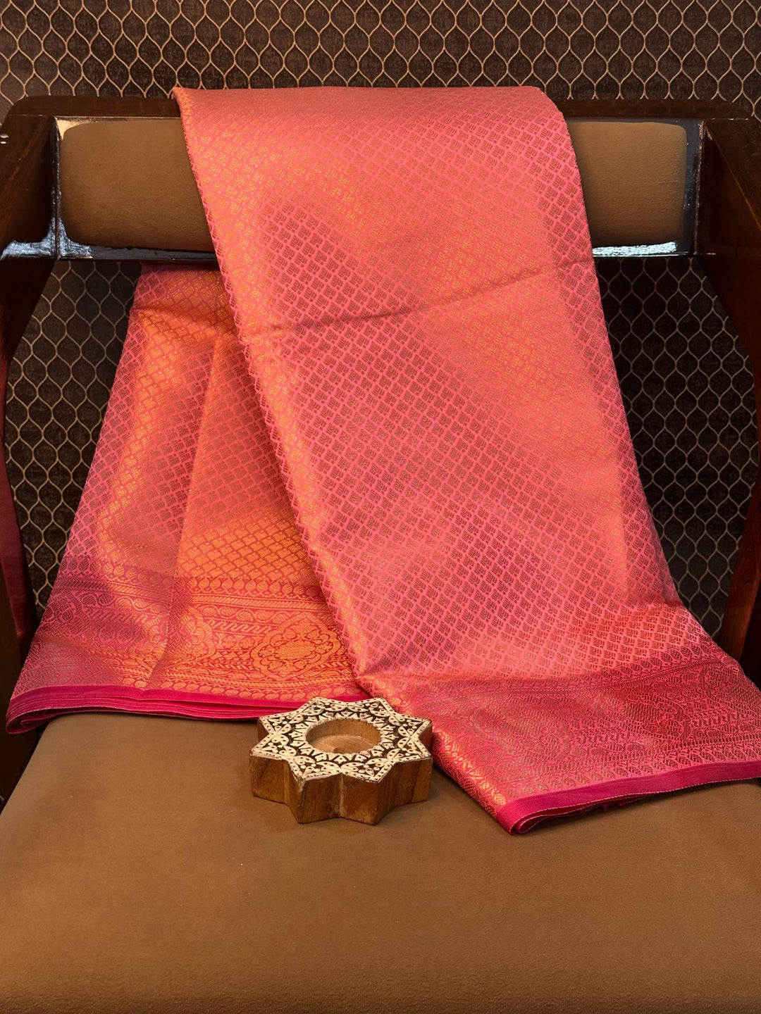 Eccentric zari weave Softsilk Heritage Banarasi saree