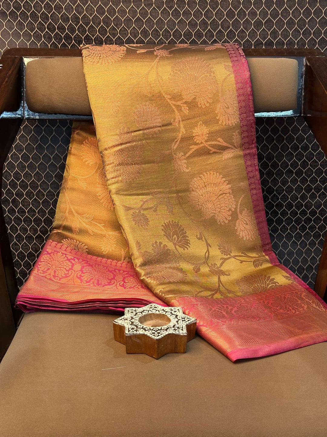 Handpicked Softsilk Heritage Banarasi Saree