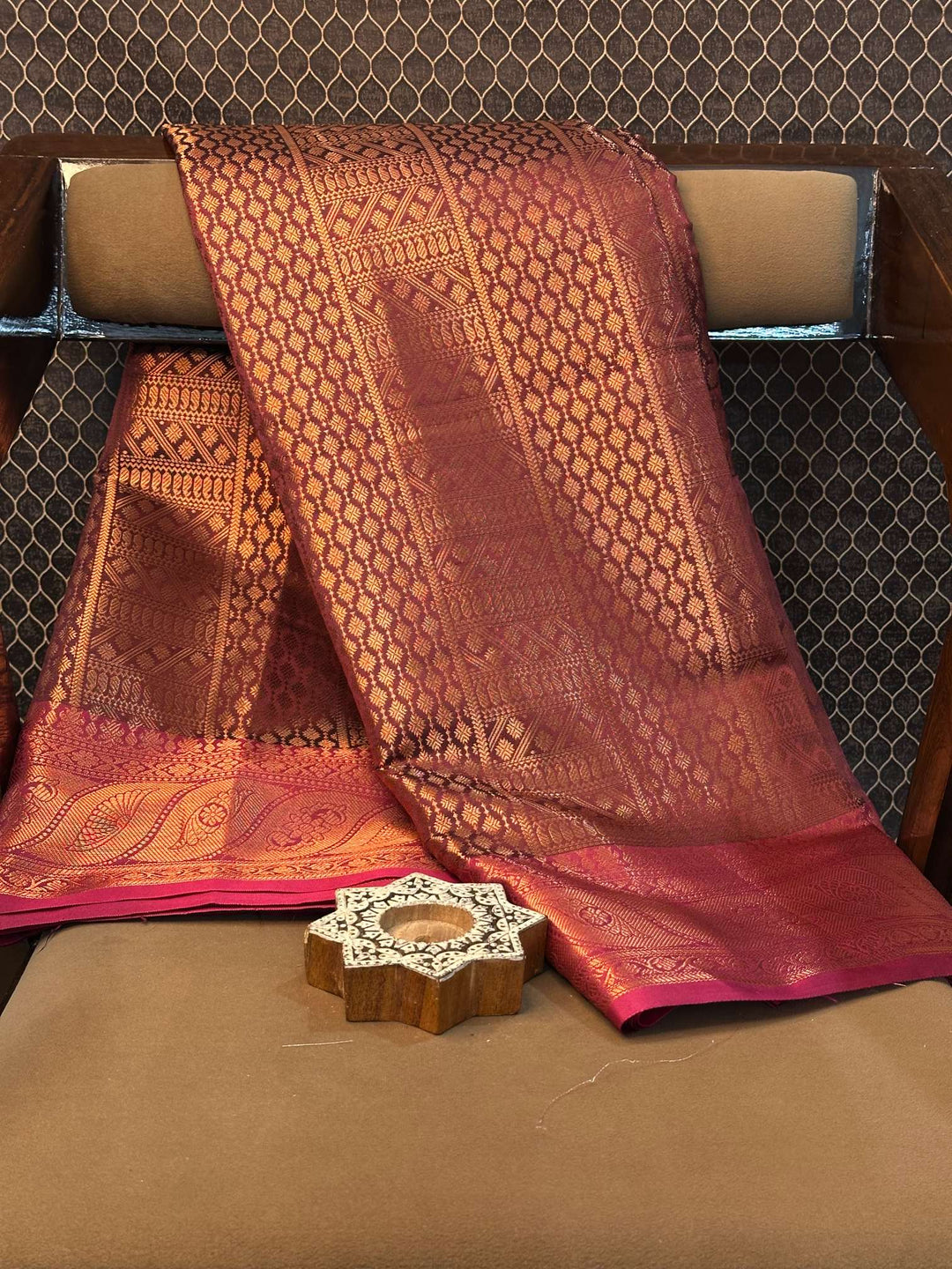 Handpicked Softsilk Heritage Banarasi Saree