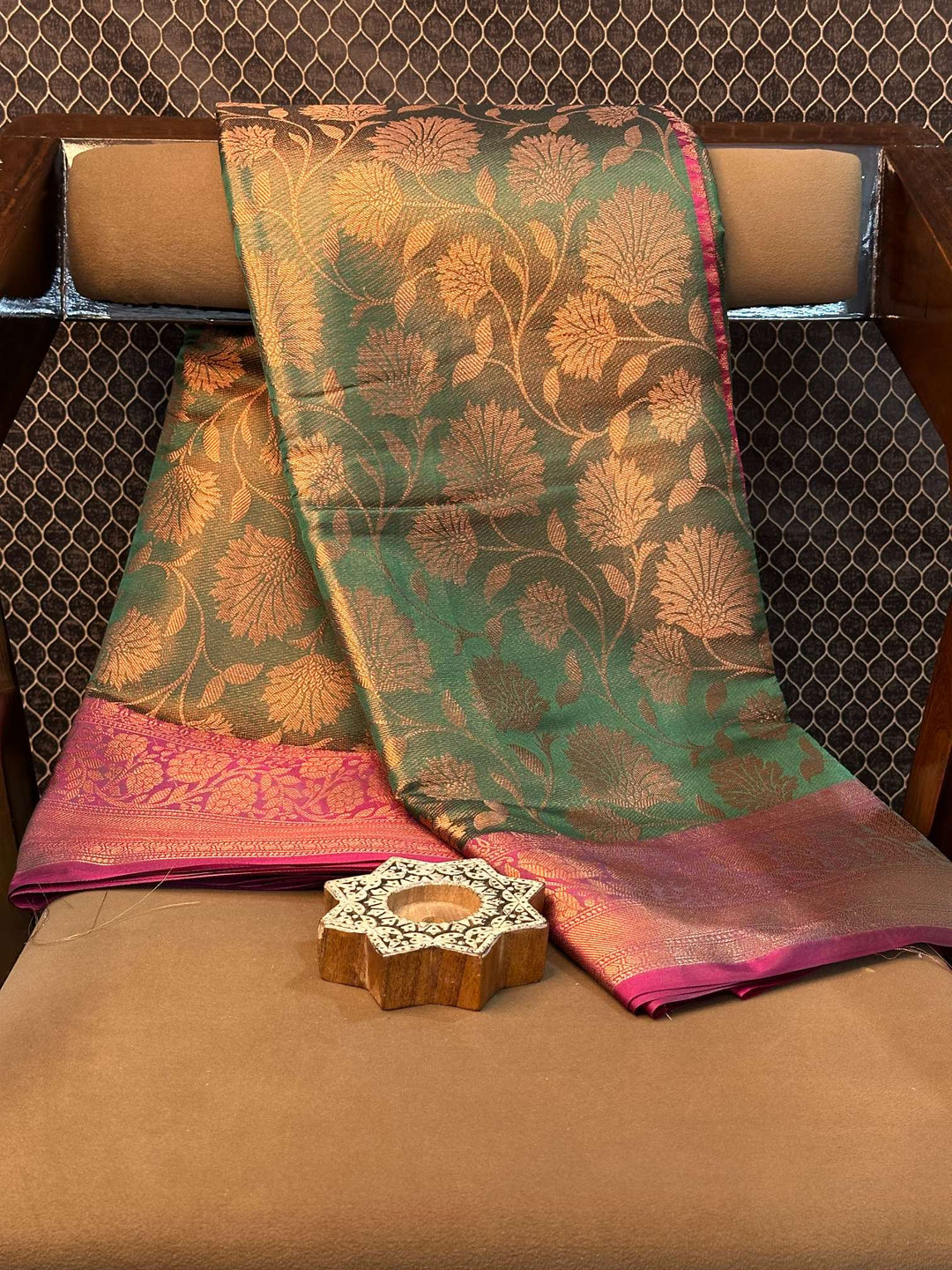 Handpicked Softsilk Heritage Banarasi Saree