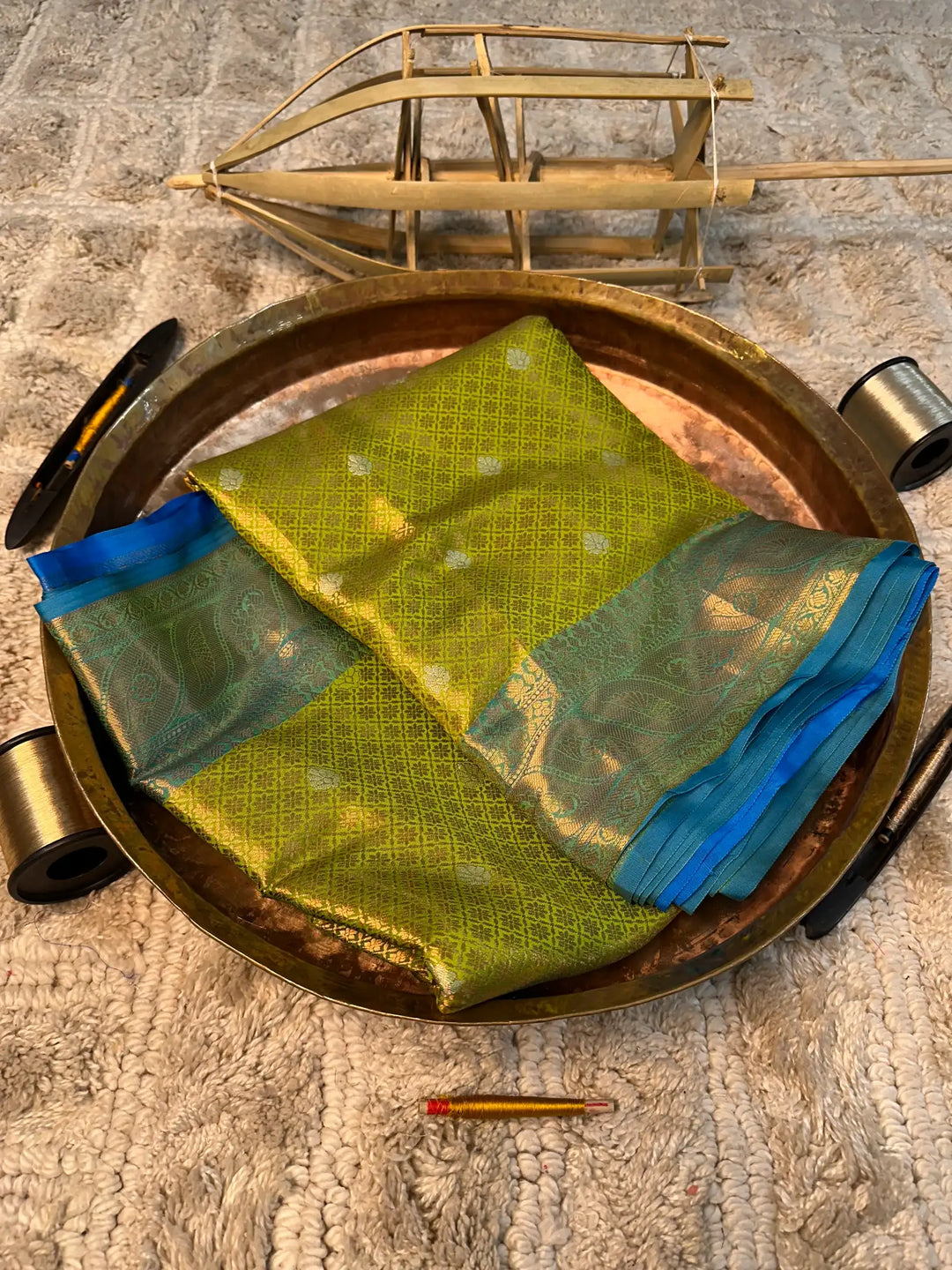 Eccentric Zari Weave Softsilk Banarasi Saree