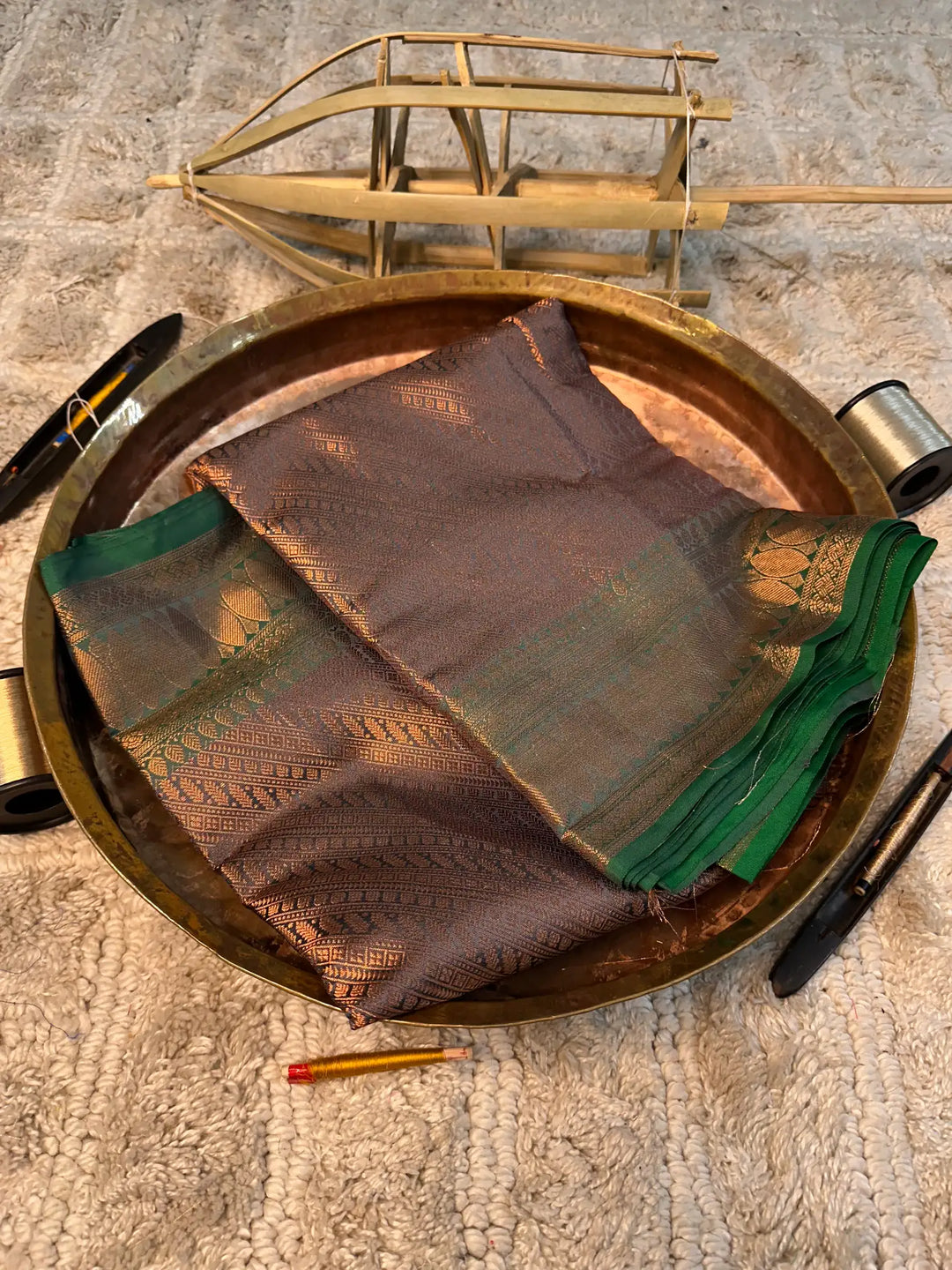 Eccentric Zari Weave Softsilk Banarasi Saree