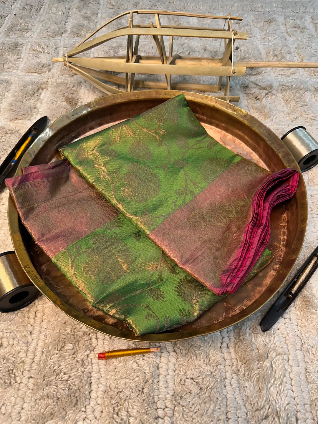 Eccentric Zari Weave Softsilk Banarasi Saree