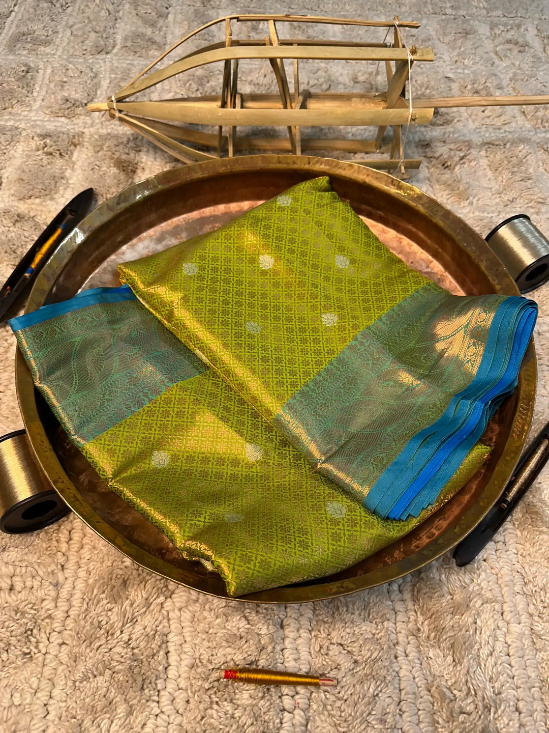 Eccentric Zari Weave Softsilk Banarasi Saree