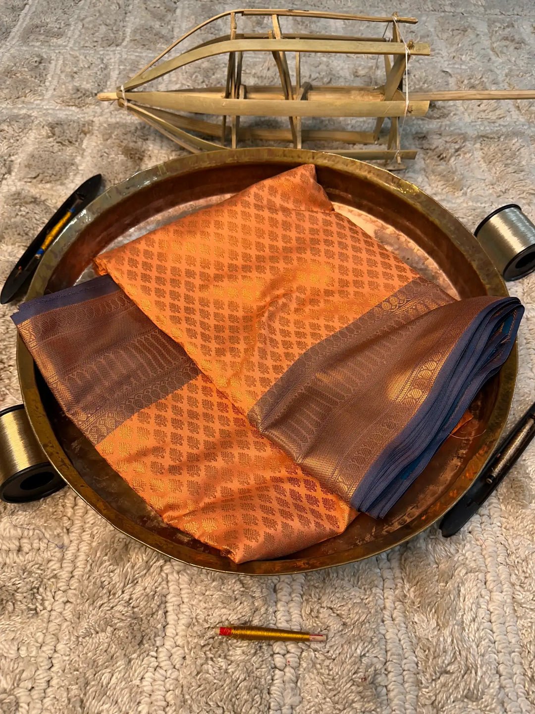 Eccentric Zari Weave Softsilk Banarasi Saree