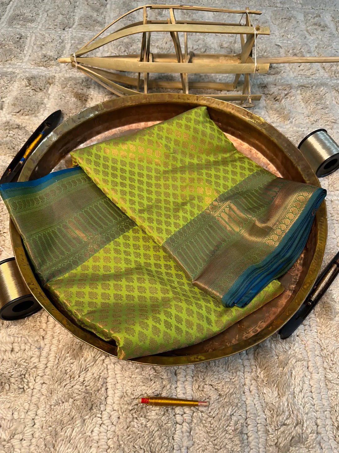 Eccentric Zari Weave Softsilk Banarasi Saree