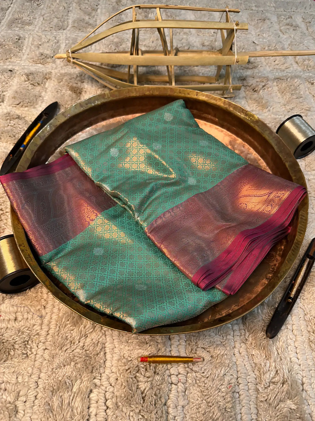 Handpicked Softsilk Heritage Banarasi Saree