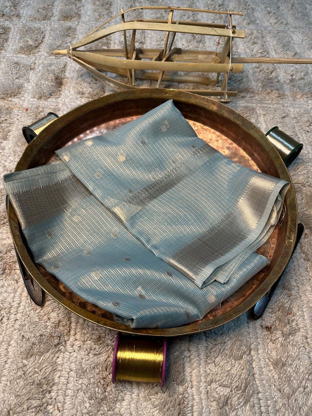 Eccentric zari weave Softsilk Banarasi saree