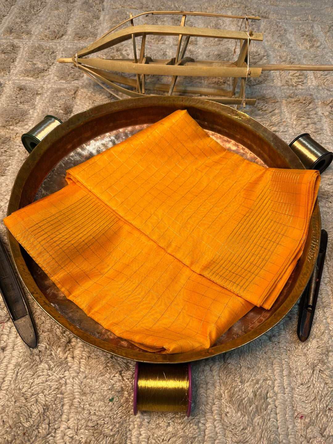 Eccentric zari weave Softsilk Banarasi saree