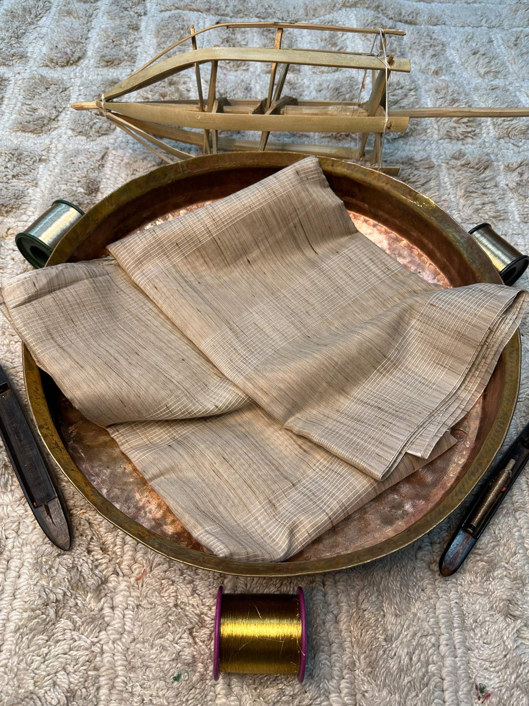 Eccentric zari weave Softsilk Banarasi saree