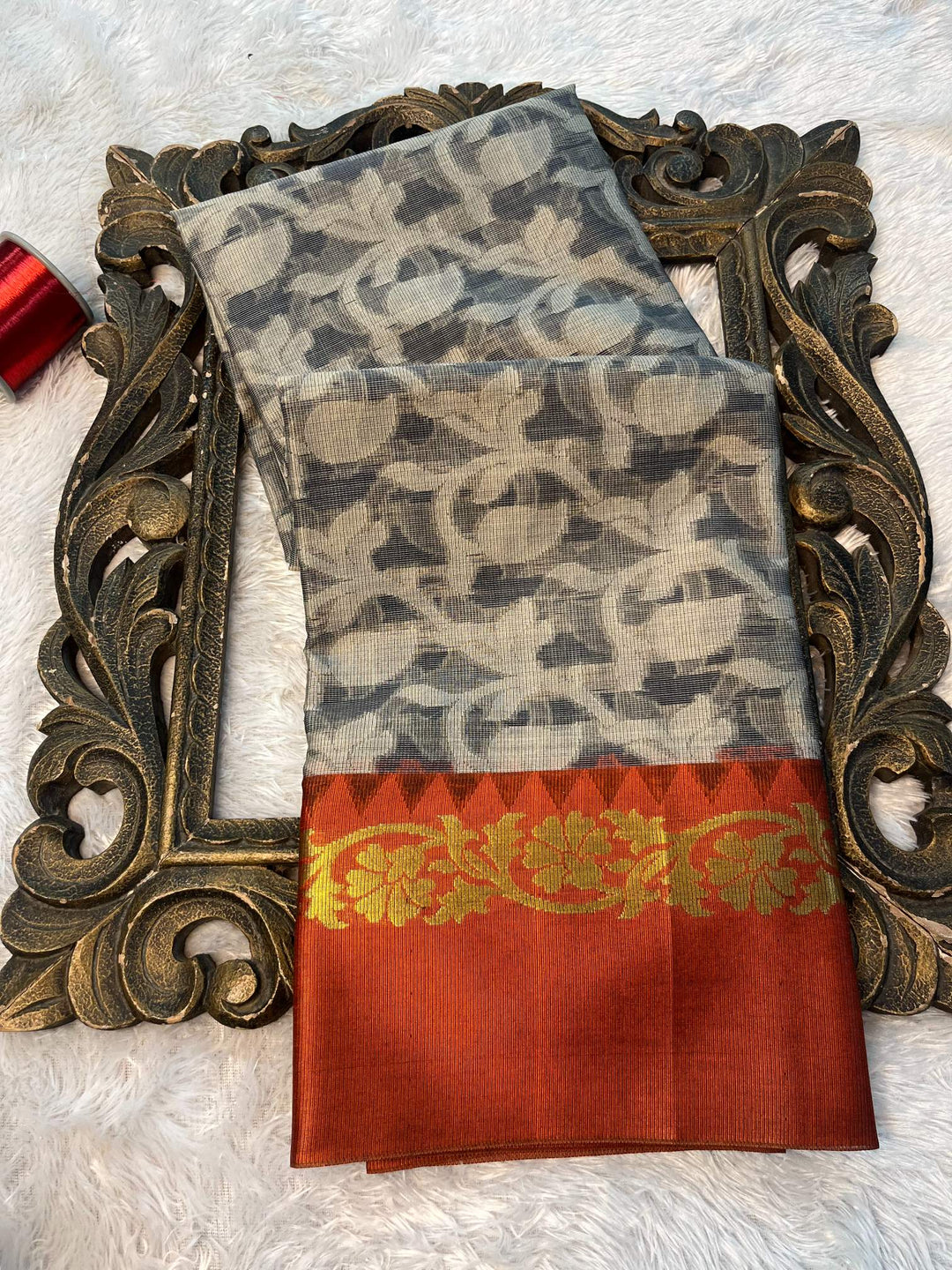 Soft Cotton Silk Rtique Zari Banarasi Saree