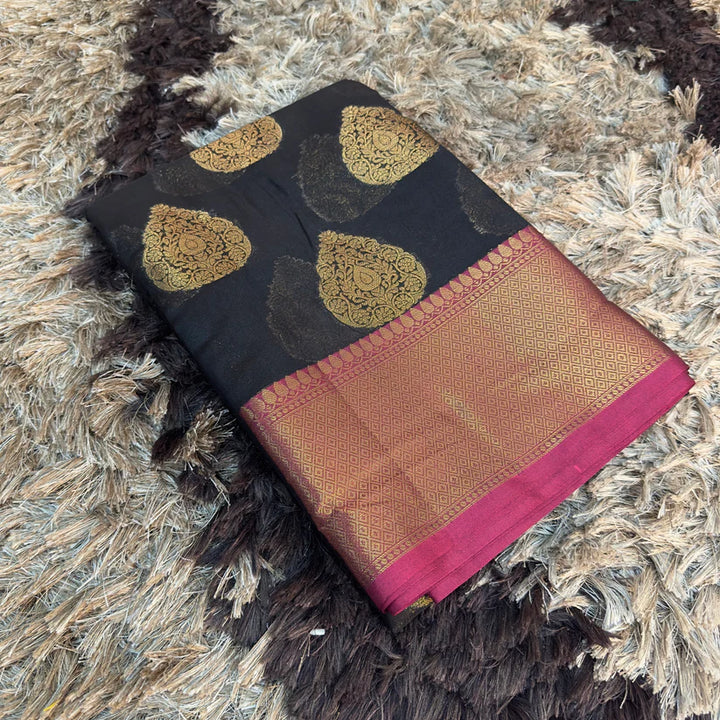 Soft Cotton Silk Banarasi Saree