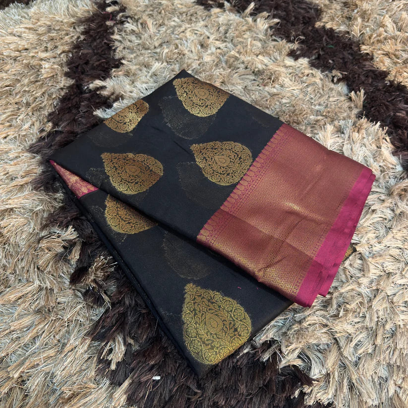 Soft Cotton Silk Banarasi Saree