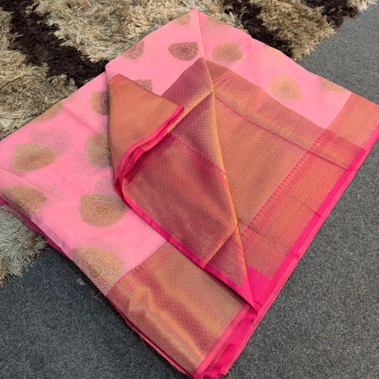 Soft Cotton Silk Banarasi Saree