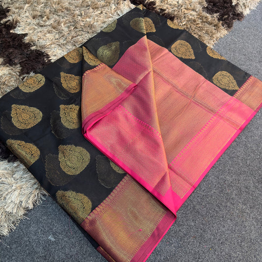 Soft Cotton Silk Banarasi Saree