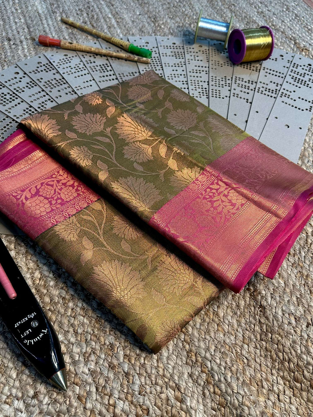 Contemporary Weave Softsilk Heritage Banarasi Saree