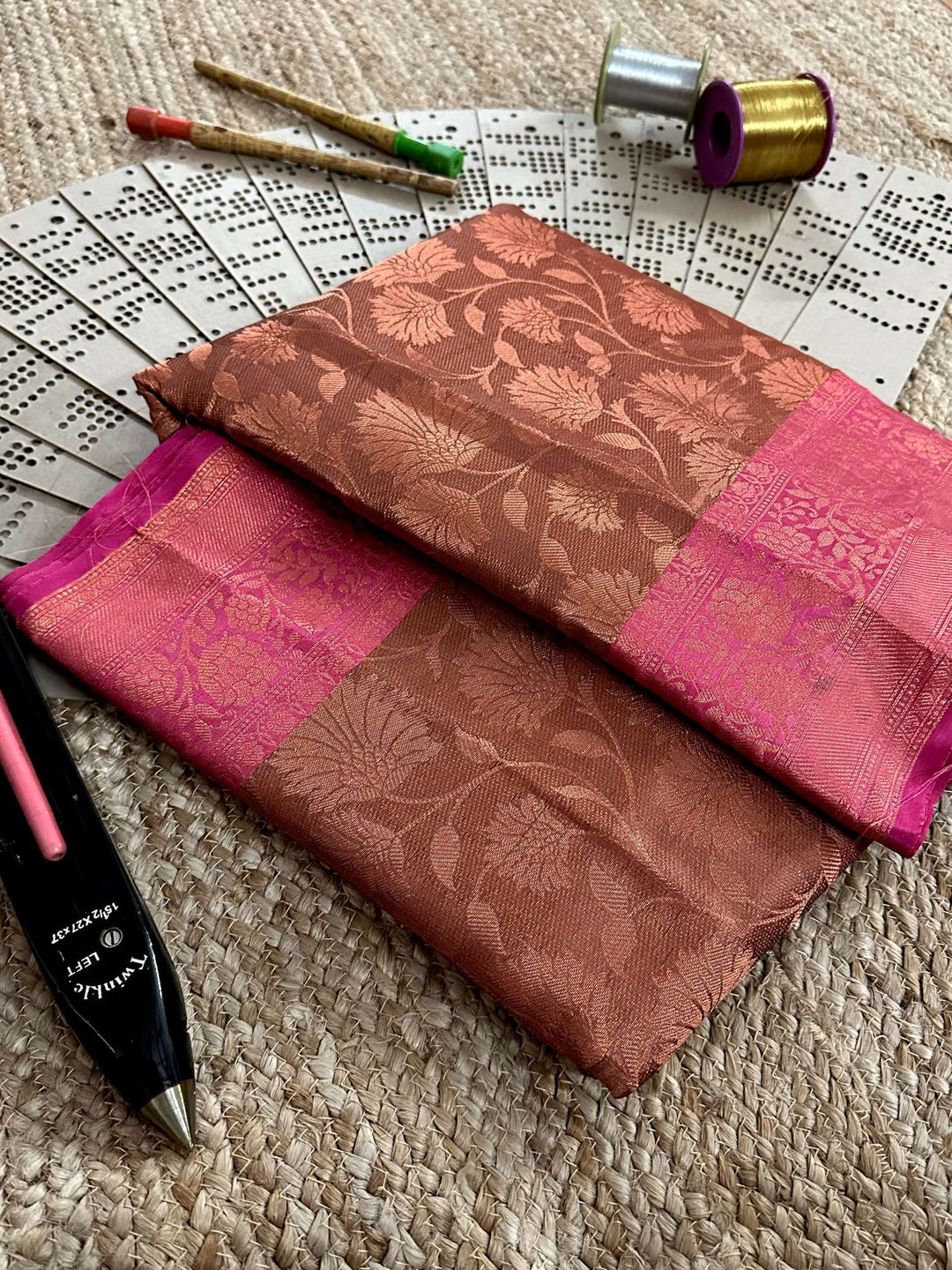 Contemporary Weave Softsilk Heritage Banarasi Saree