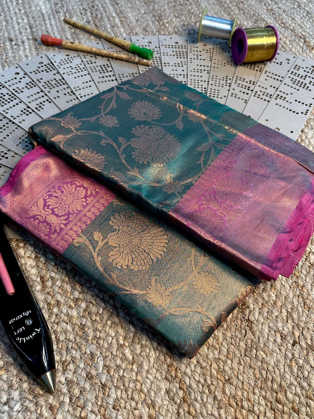 Contemporary Weave Softsilk Heritage Banarasi Saree