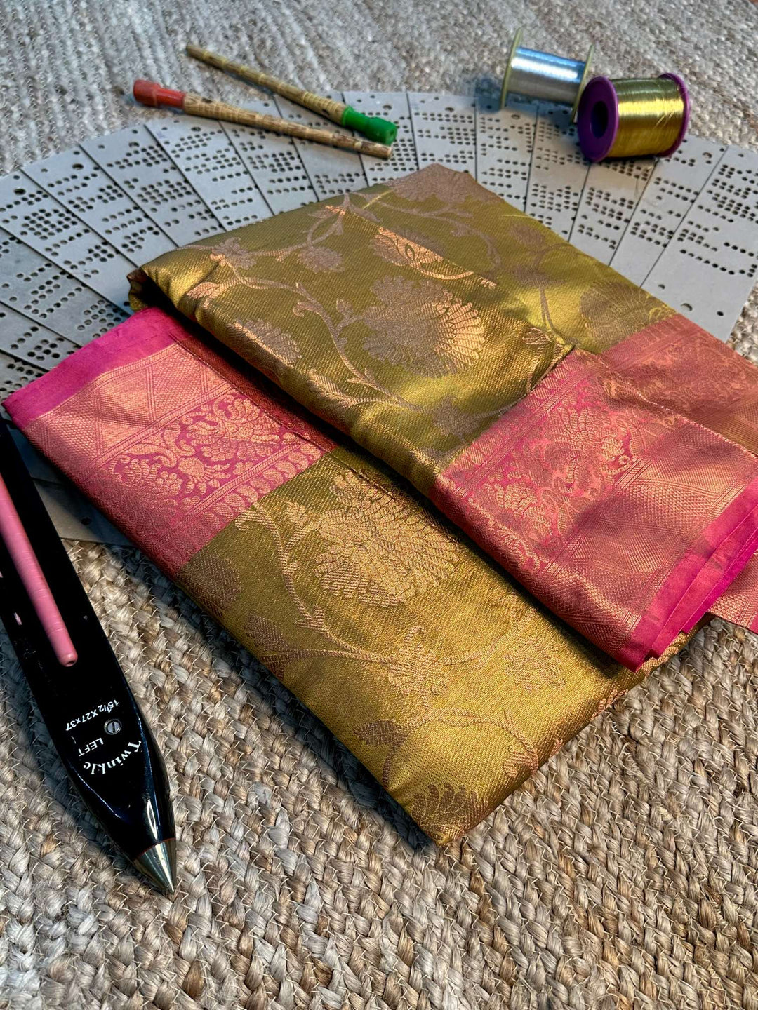 Contemporary Weave Softsilk Heritage Banarasi Saree