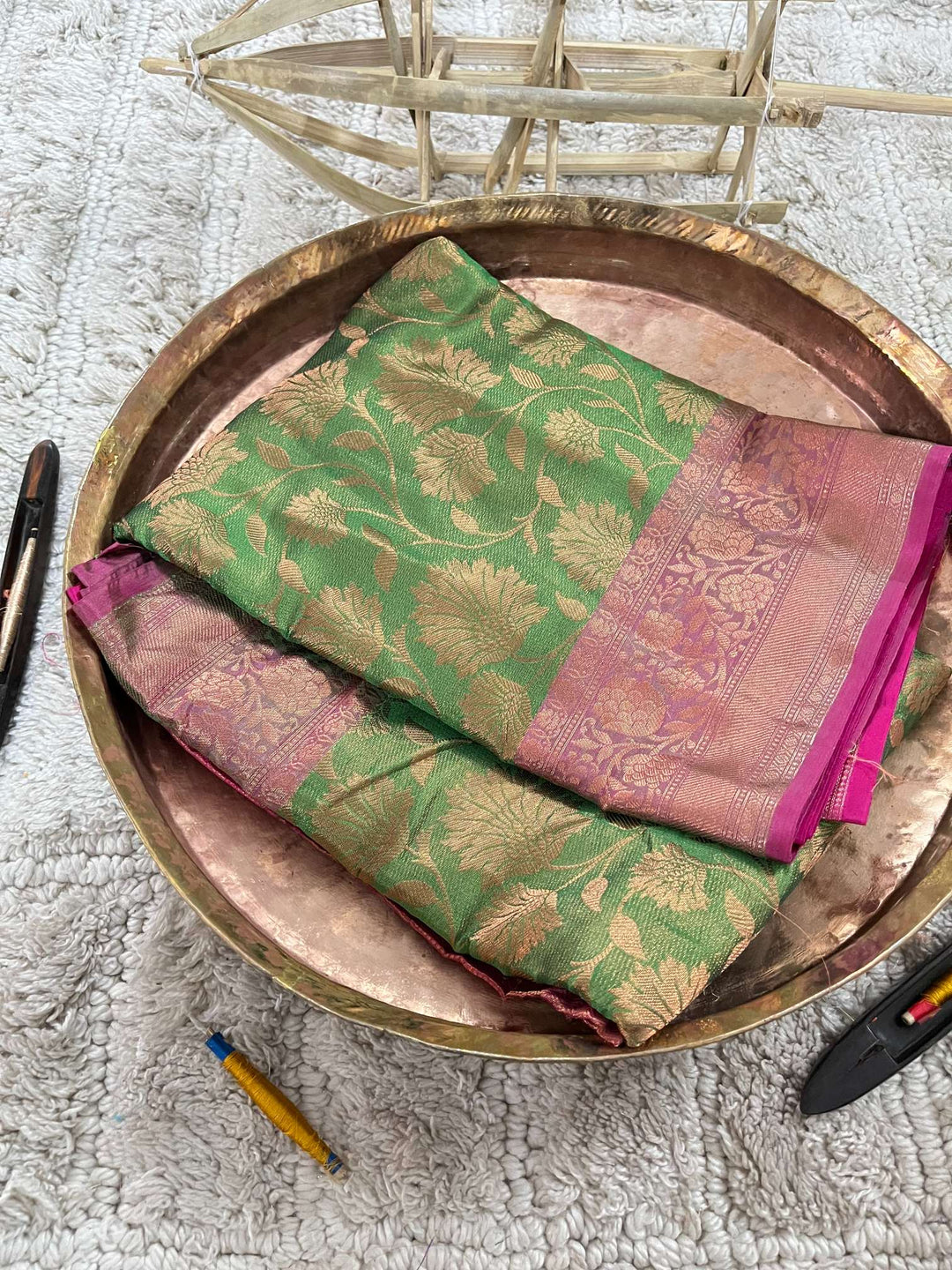 Contemporary Weave Softsilk Heritage Banarasi Saree
