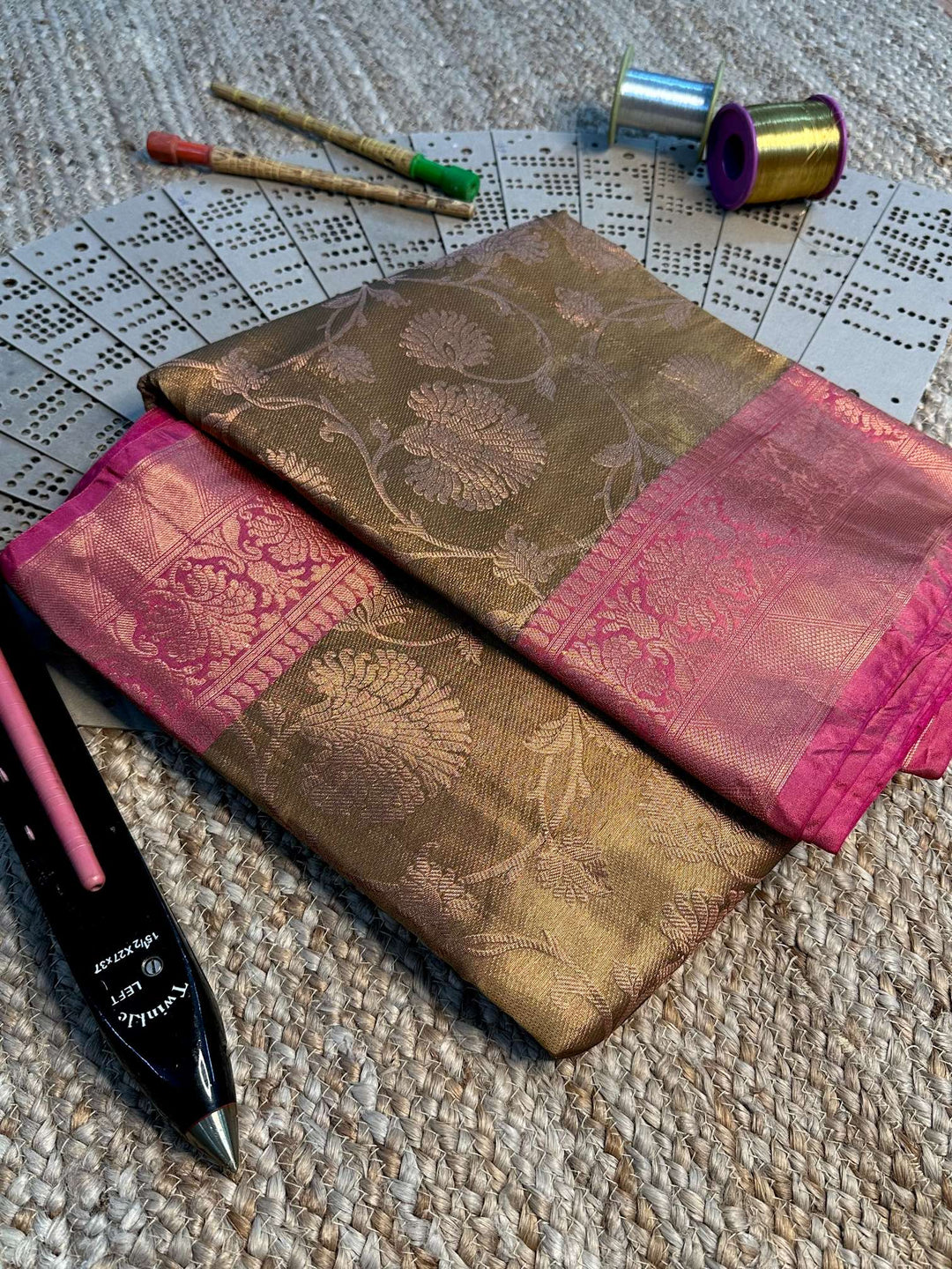 Contemporary Weave Softsilk Heritage Banarasi Saree