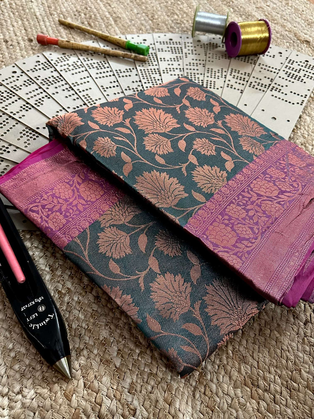 Contemporary Weave Softsilk Heritage Banarasi Saree