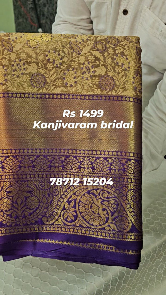 Soft Kanjivaram Bridal Saree