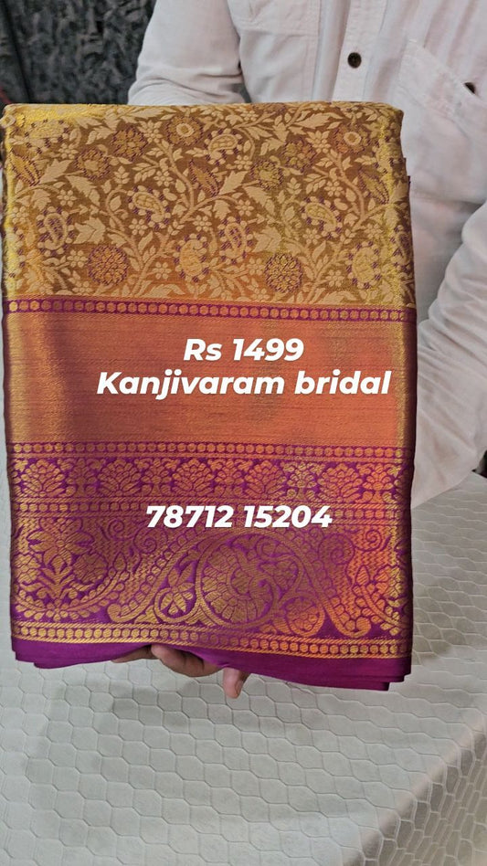 Soft Kanjivaram Bridal Saree