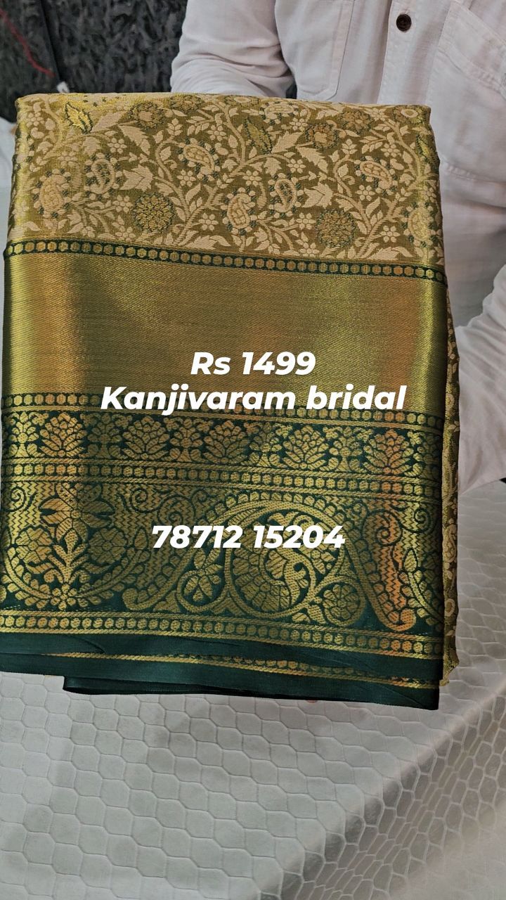 Soft Kanjivaram Bridal Saree