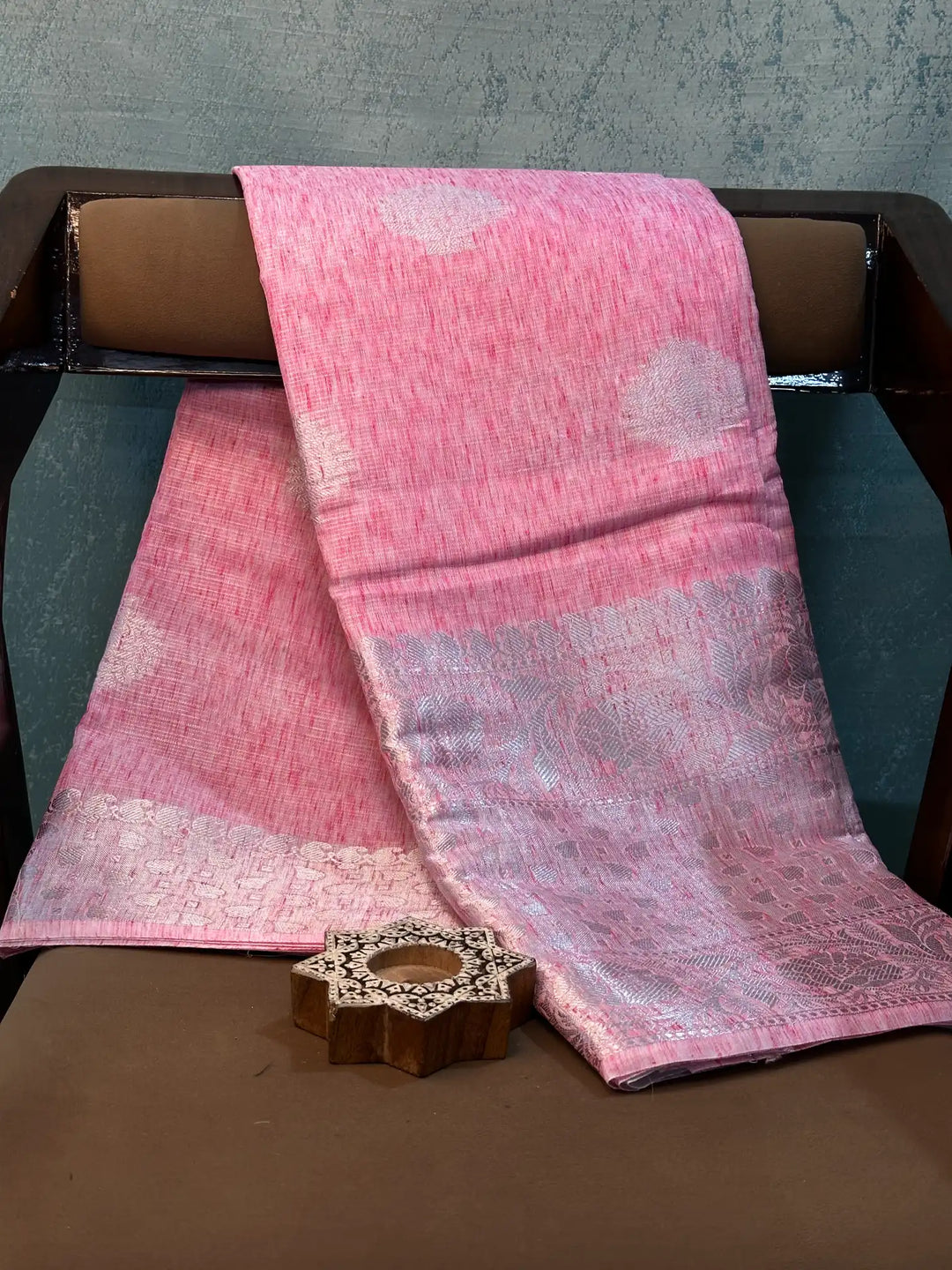 Jacquard Weave Soft Beautiful Banarasi Saree