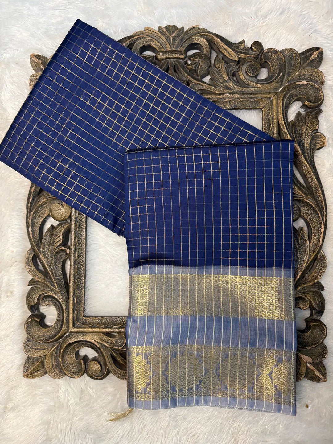 Contemporary Weave Kora Tissue Silk Banarasi Saree