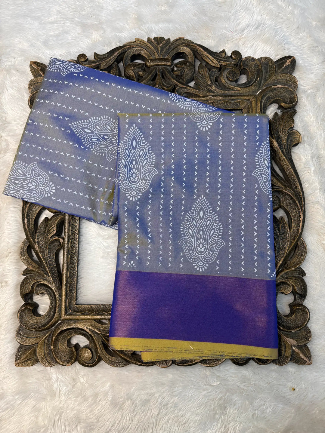 Contemporary Weave Kora Tissue Silk Banarasi Saree