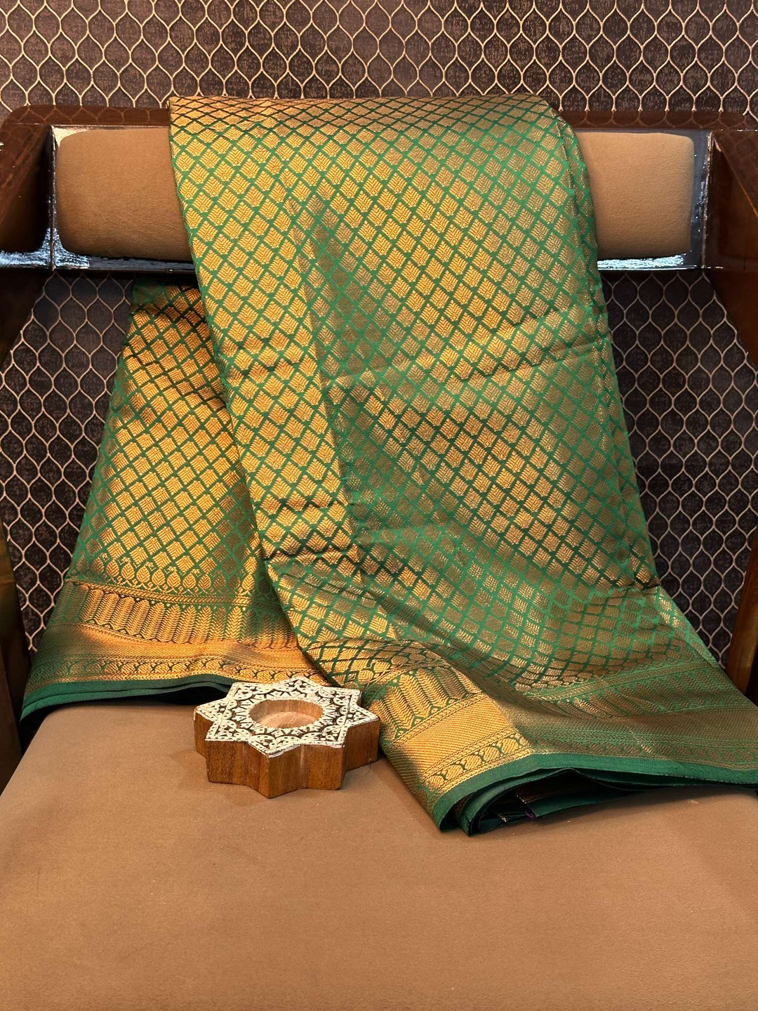 Handpicked Softsilk Heritage Banarasi Saree