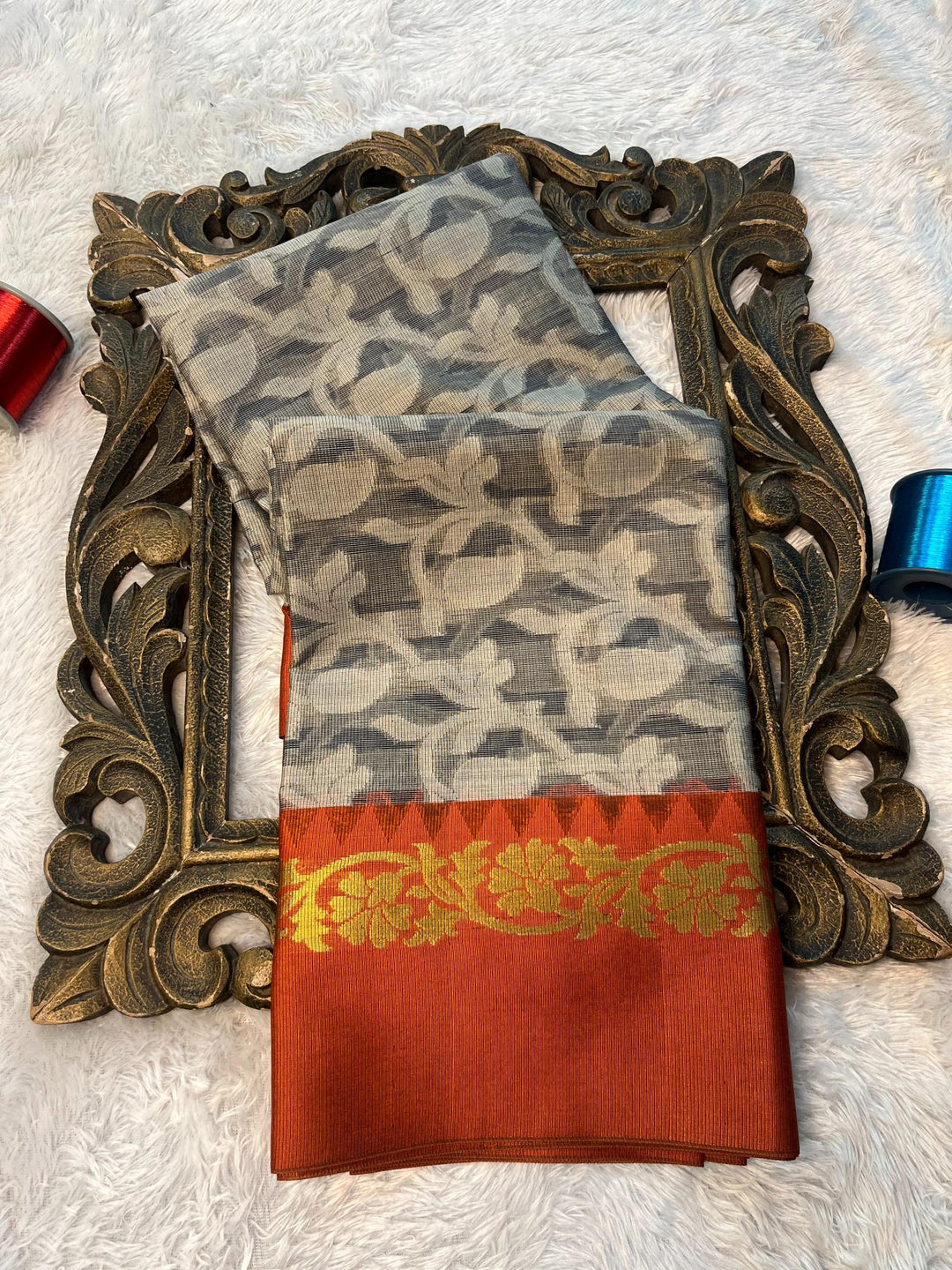 Soft Cotton Silk Rtique Zari Banarasi Saree