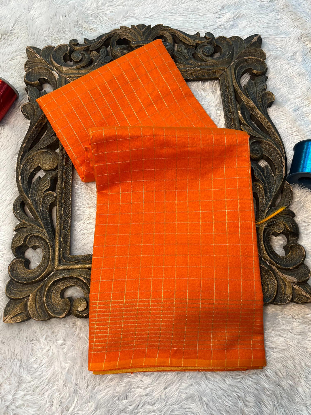 Soft Cotton Silk Rtique Zari Banarasi Saree