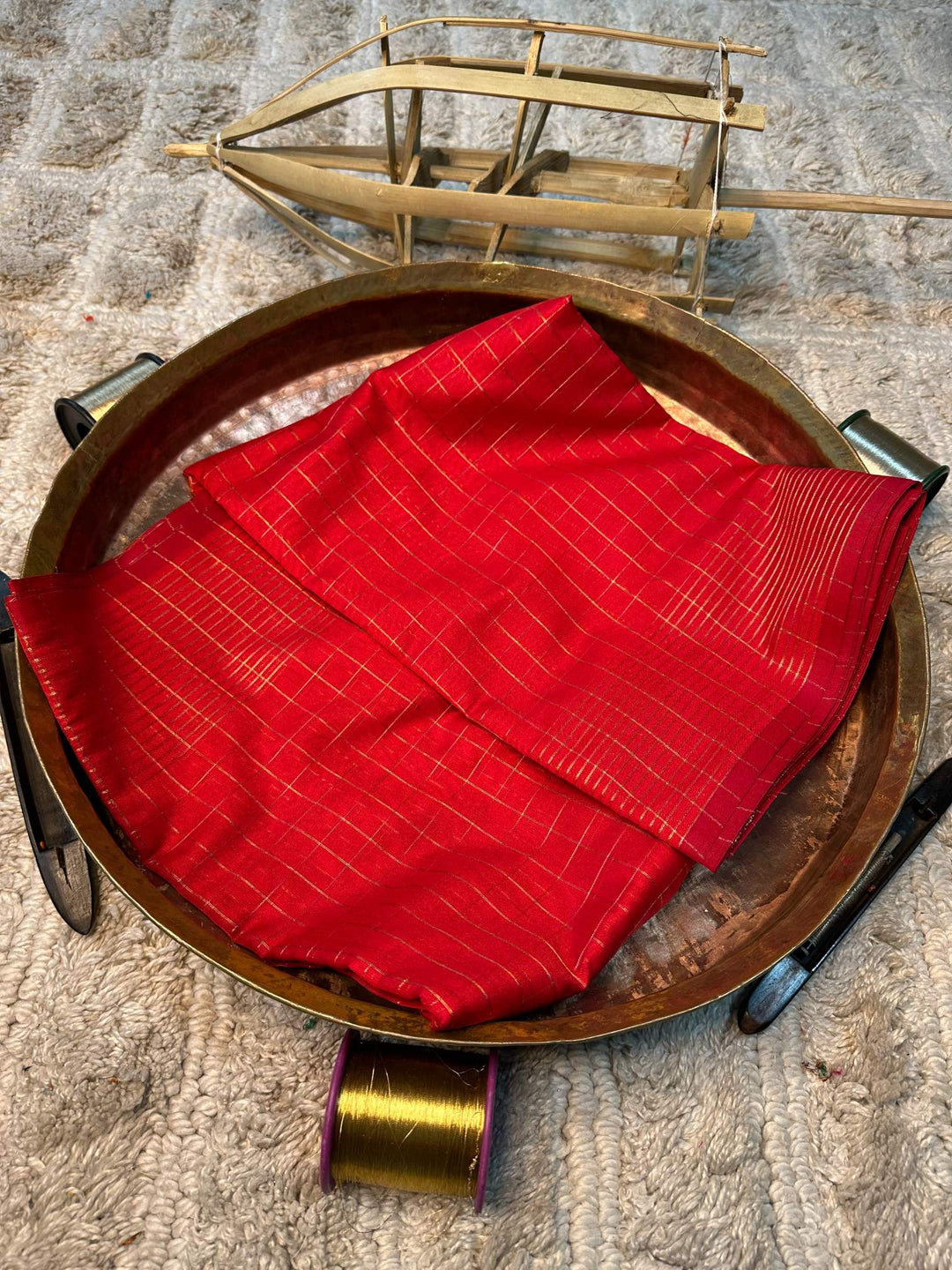 Eccentric zari weave Softsilk Banarasi saree